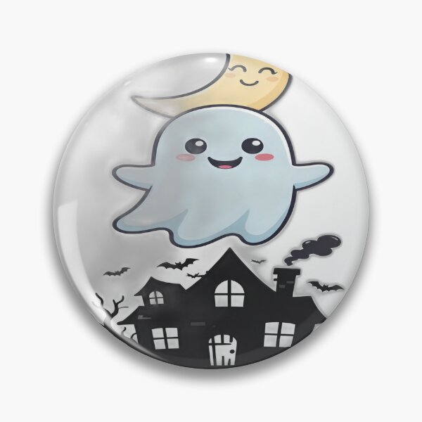 Item preview, Haunted And Happy Halloween Shirt, Cute Ghost Haunted House T-Shirt designed and sold by AdliUltra.