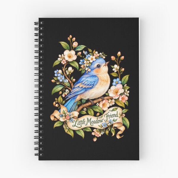 Item preview, Bluebird in a Friendship Flower Garden designed and sold by avinigav.