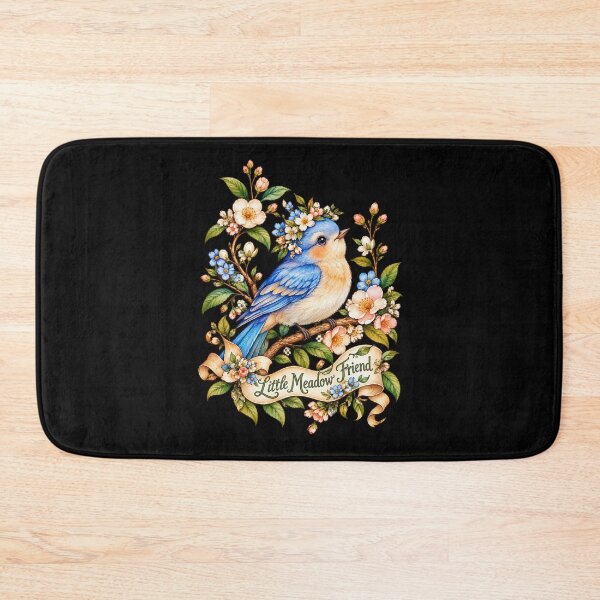 Item preview, Bluebird in a Friendship Flower Garden designed and sold by avinigav.