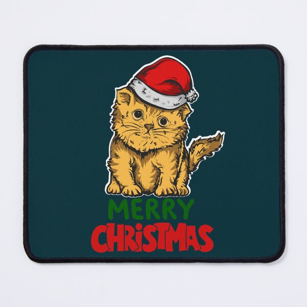 Item preview, Cute Persian Cat Merry Christmas Holiday Art designed and sold by stormk10.
