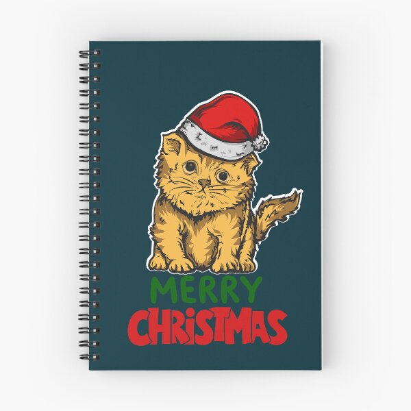 Item preview, Cute Persian Cat Merry Christmas Holiday Art designed and sold by stormk10.