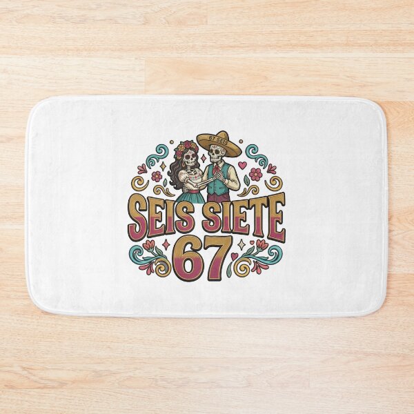 Item preview, Seis Siete 67 Colorful Mexican Fiesta Design designed and sold by ArtDesignTp.