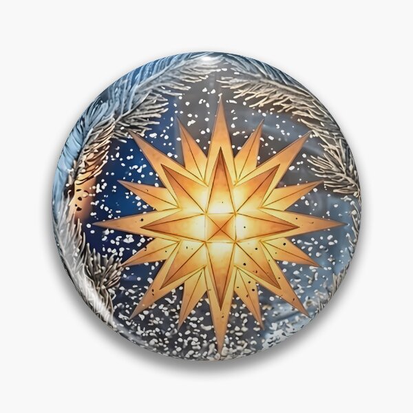 Item preview, Golden Moravian Herrnhut Star Globe designed and sold by Sybille-Yates.