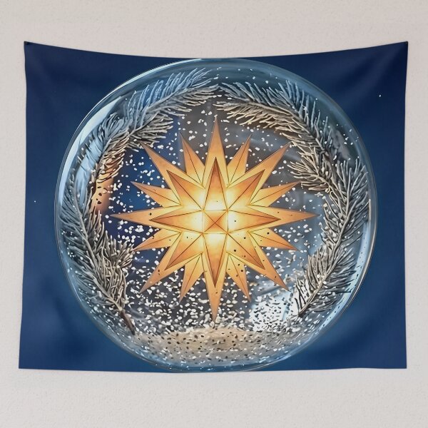 Item preview, Golden Moravian Herrnhut Star Globe designed and sold by Sybille-Yates.