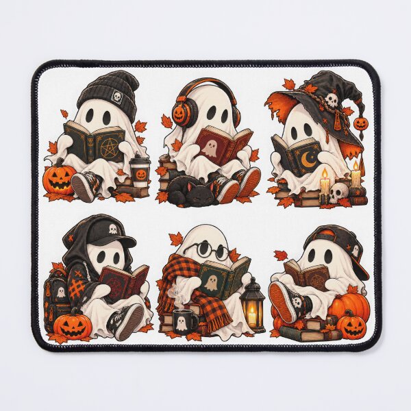 Item preview, Cute Ghost Reader Halloween Book Lover designed and sold by Pandorious Studio.