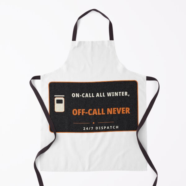 Item preview, On-Call All Winter HVAC Tech Work Badge Shirt designed and sold by thestevebro.