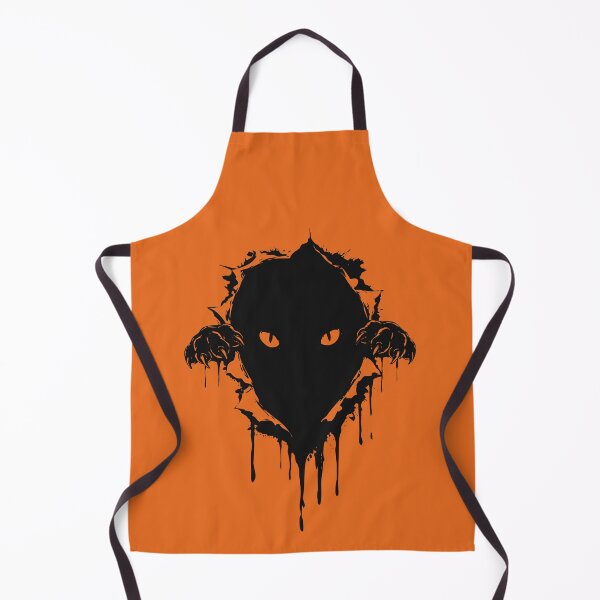 Item preview, Black Cat Breaking Out Creepy Halloween Art designed and sold by cabana.space.