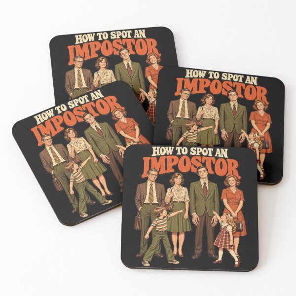 Item preview, How to Spot an Impostor Retro Horror designed and sold by 966 A.D..