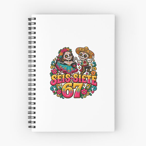 Item preview, Seis Siete 67 Colorful Day Of The Dead Couple Design designed and sold by ArtDesignTp.