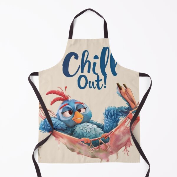 Item preview, Cool Blue Bird Relaxing in Hammock designed and sold by DesignByUmza.