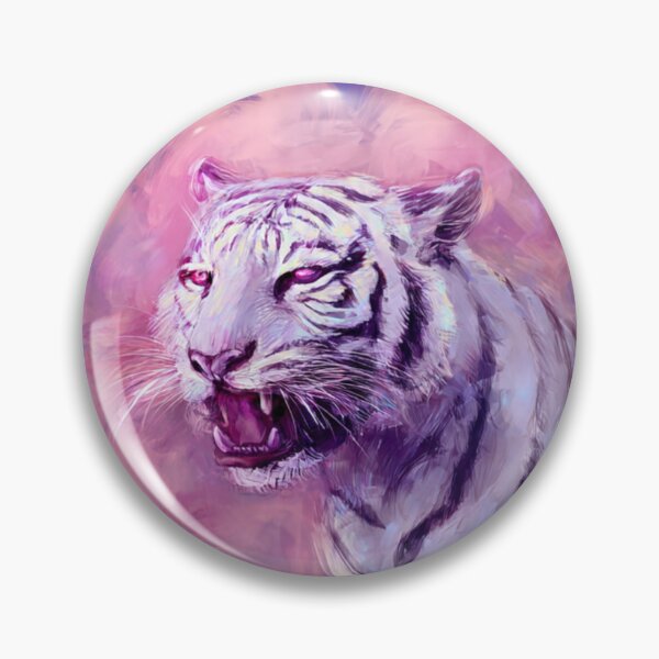 Item preview, Violet Dream Tiger – Into the Neon Wild designed and sold by TreatLLC.