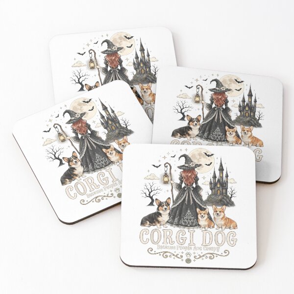 Item preview, Halloween Corgi Witch Because People Are Creepy designed and sold by NoeValdric.