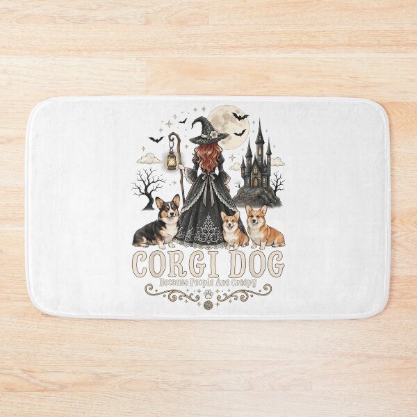 Item preview, Halloween Corgi Witch Because People Are Creepy designed and sold by NoeValdric.
