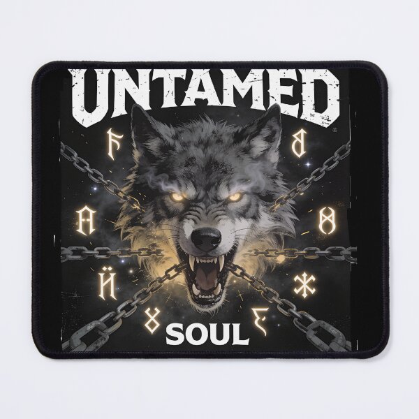 Item preview, Fenrir Untamed Soul Viking Norse Dark Fantasy designed and sold by GodsMonsterss.