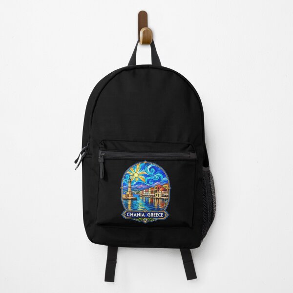 Item preview, Chania Crete Greece Stained Glass Art designed and sold by TomFrontierArt.