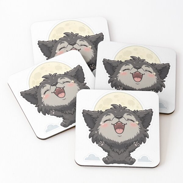 Item preview, Werewolf Classic Anime Chibi Sticker - Halloween designed and sold by Lesley D.