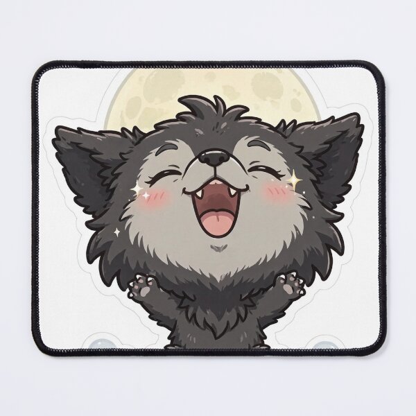 Item preview, Werewolf Classic Anime Chibi Sticker - Halloween designed and sold by Lesley D.