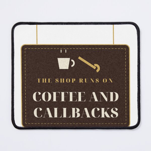 Item preview, Shop Runs on Coffee Callbacks HVAC Boss Gift Tee designed and sold by thestevebro.