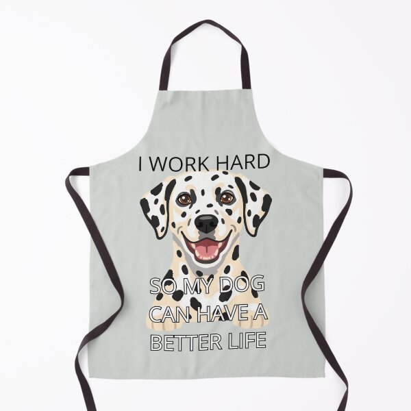 Item preview, I Work Hard So My Dog Can Have a Better Life Retro Dog Lover Design 7 designed and sold by GoGreenLove.