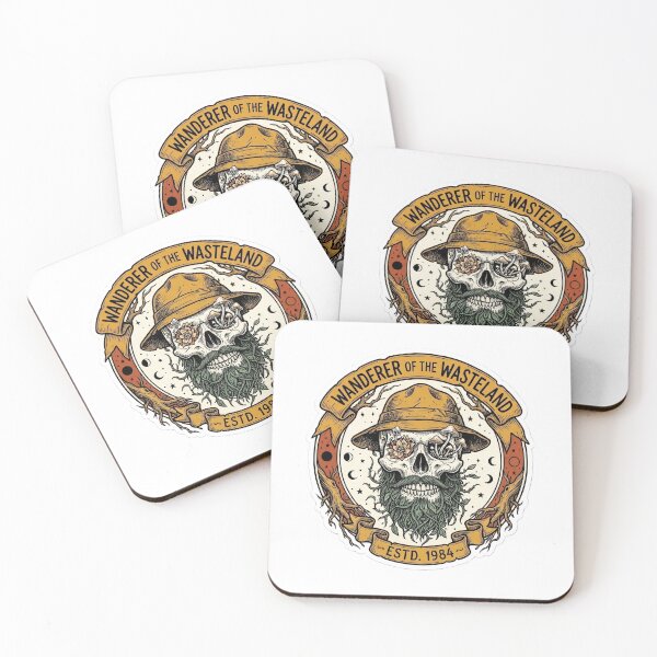Item preview, Wanderer of the Wasteland | Overgrown Vintage Nature Skull designed and sold by Zietvane.