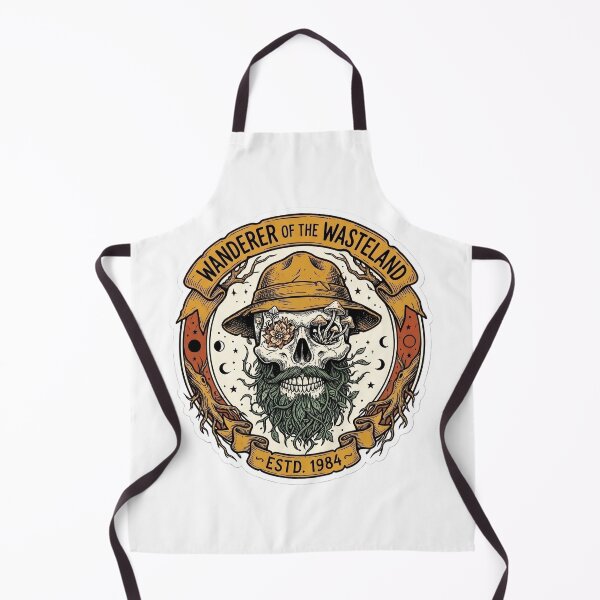 Item preview, Wanderer of the Wasteland | Overgrown Vintage Nature Skull designed and sold by Zietvane.
