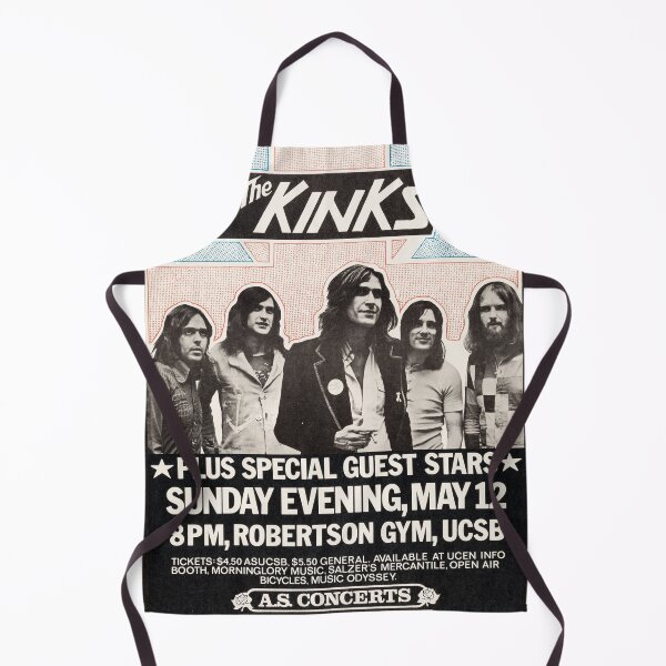 Item preview, The Kinks Original Custom Vintage Music Band Tee Unique Poster Wall Art designed and sold by Cool Robot Bro..