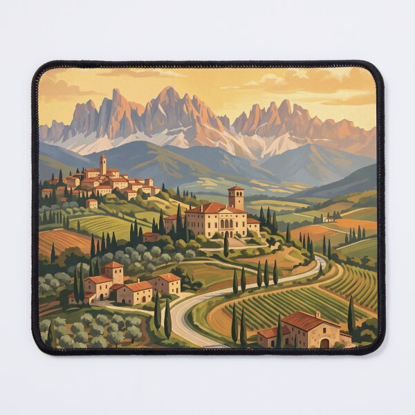 Item preview, Veneto Italy Vintage Travel Poster – Venice Lagoon Dolomites Prosecco Hills designed and sold by Bomax121.