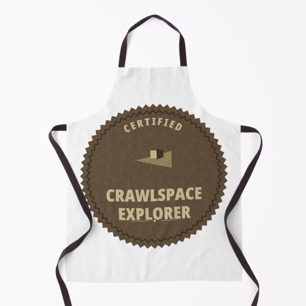 Item preview, Certified Crawlspace Explorer HVAC Tech Patch Tee designed and sold by thestevebro.