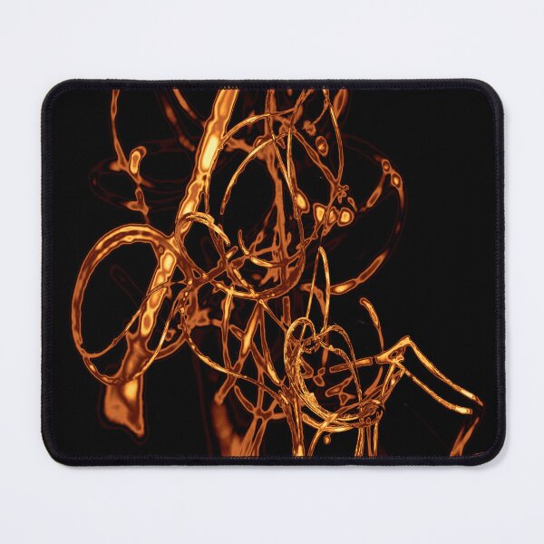 Item preview, Copper Vine Wire – Luxurious Botanical Abstract designed and sold by SulkaCreative.