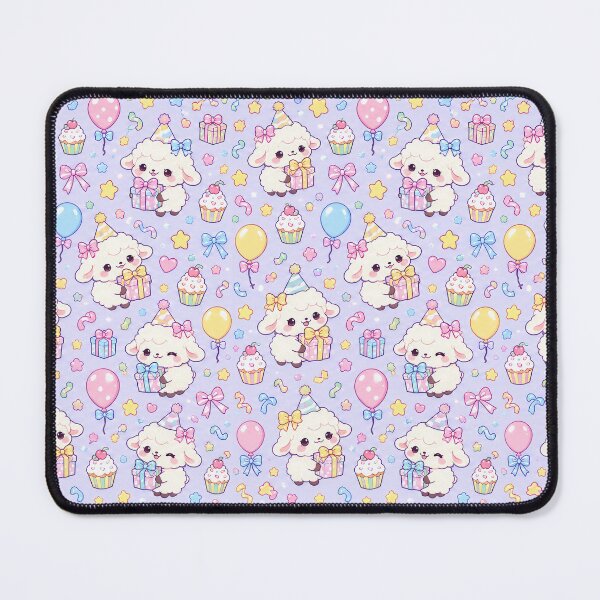 Item preview, Kawaii Birthday Baby Sheep Gift Pattern designed and sold by Soft Berry Studio.