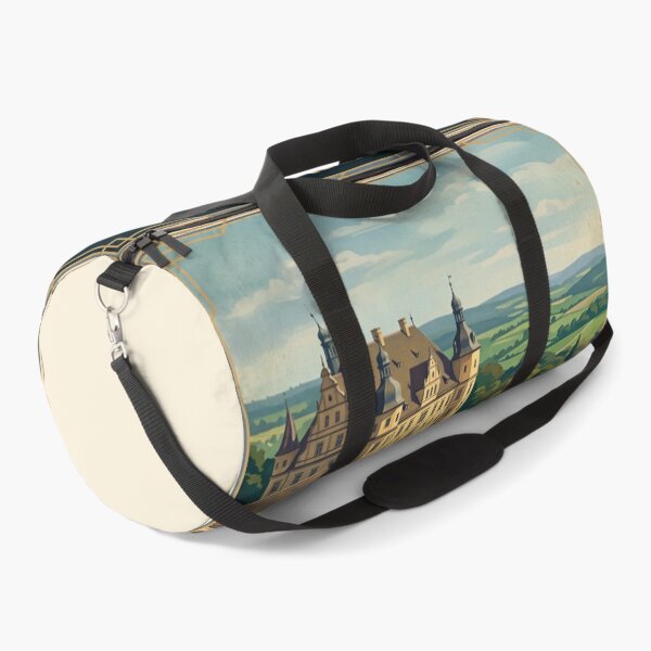 Item preview, Dachau Palace Germany Vintage Travel Poster – Schloss Dachau Bavarian Renaissance Hofgarten designed and sold by Bomax121.