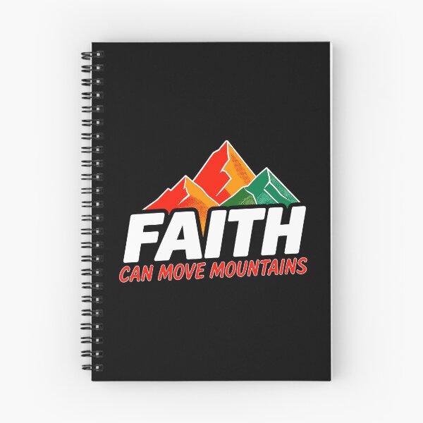 Item preview, Matthew 17:20 Faith Can Move Mountains designed and sold by plushism.