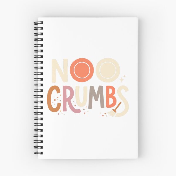 Item preview, No Crumbs – Funny Bold Retro Typography Quote designed and sold by CreativeArtisanPrints Shop.
