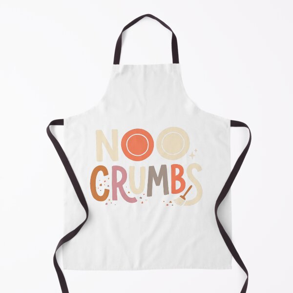 Item preview, No Crumbs – Funny Bold Retro Typography Quote designed and sold by CreativeArtisanPrints Shop.