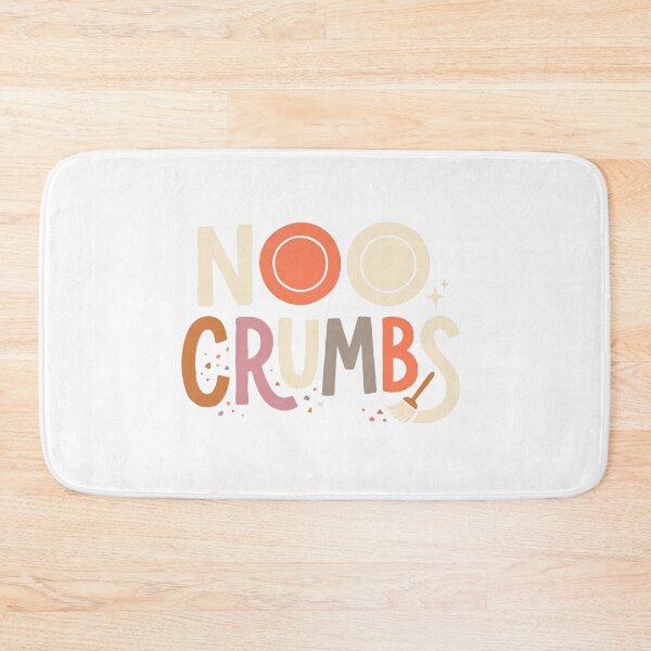 Item preview, No Crumbs – Funny Bold Retro Typography Quote designed and sold by CreativeArtisanPrints Shop.