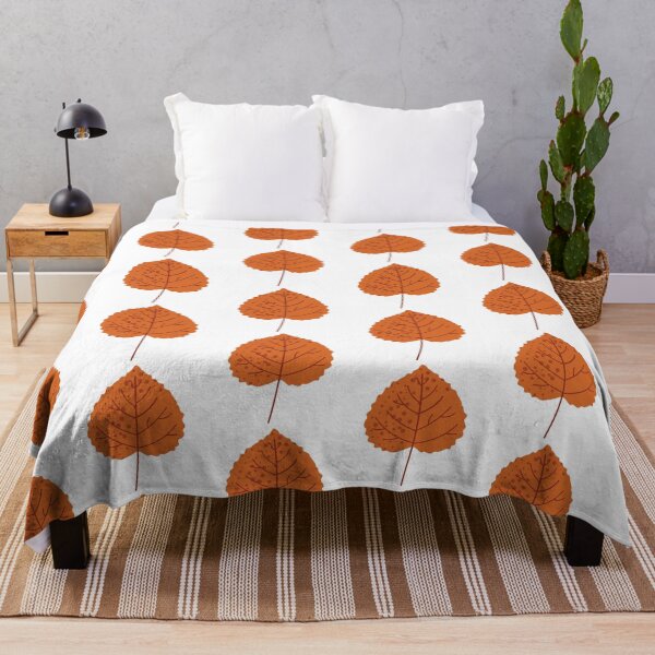 Item preview, Orange Autumn Birch Leaf Illustration designed and sold by BetweenForms.