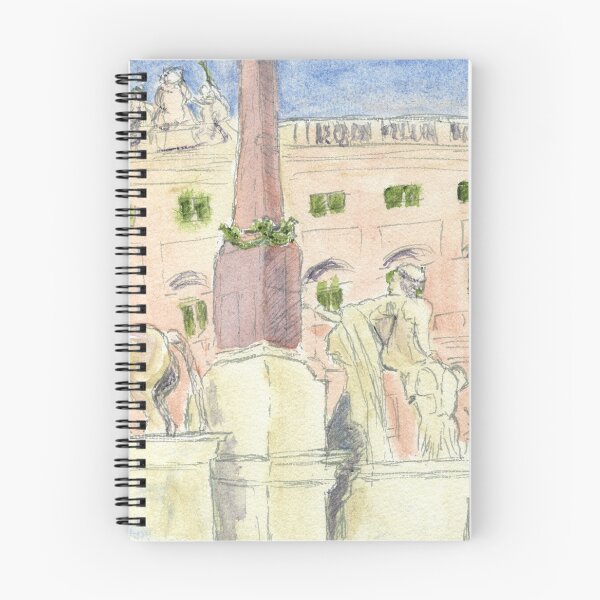 Item preview, The Statues of Castor and Pollux, or the Dioscuri, and Obelisk on the Quirinale, Rome designed and sold by LymphomaLass.