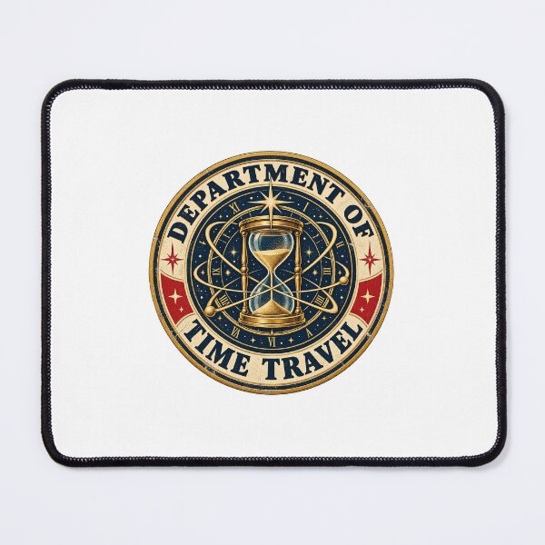 Item preview, Department of Time Travel Retro Emblem designed and sold by PICARDDIGITAL.