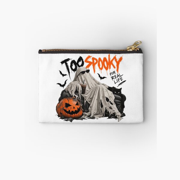 Item preview, Too Spooky For Real Life Chill Ghost Iced Coffee Halloween designed and sold by zzz888.