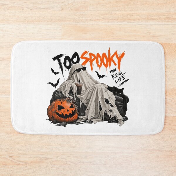 Item preview, Too Spooky For Real Life Chill Ghost Iced Coffee Halloween designed and sold by zzz888.