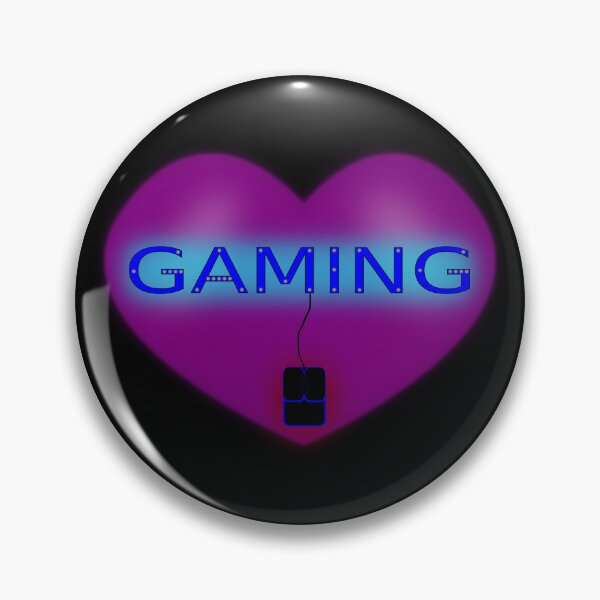 Item preview, Love Gaming - PC Gamer Heart Design designed and sold by FlatstudioArt.
