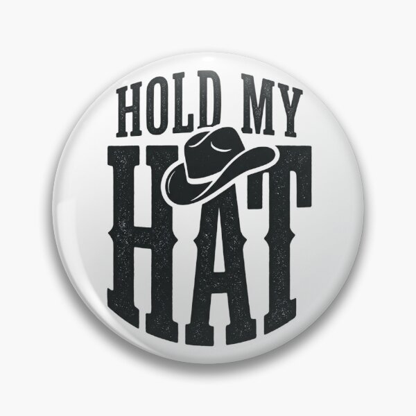 Item preview, Hold My Hat Western Retro Typography Design designed and sold by Stone-T .