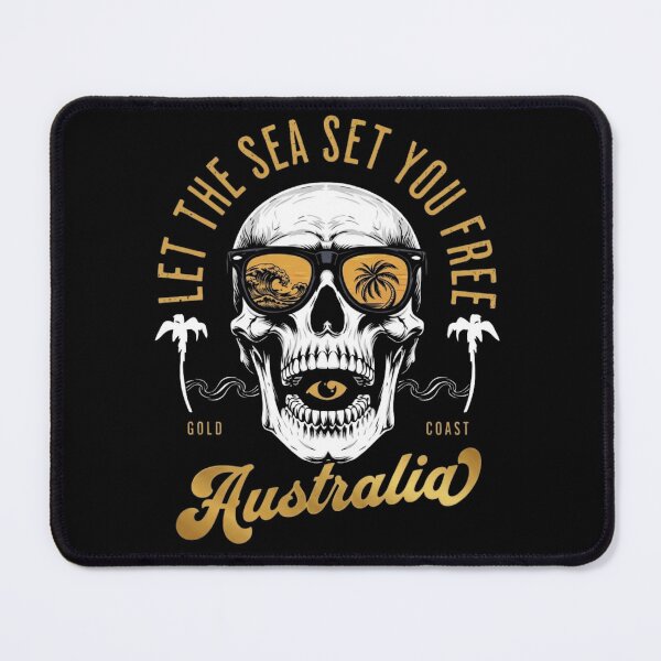 Item preview, Let the Sea Set You Free – Australia Skeleton Beach Vibes designed and sold by RajDeals.