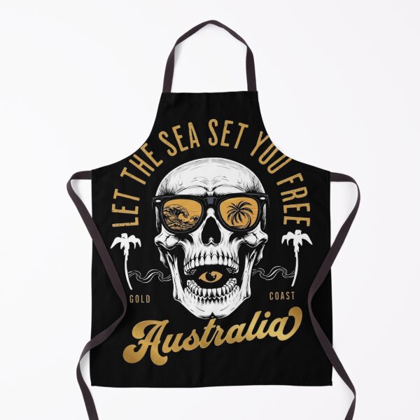 Item preview, Let the Sea Set You Free – Australia Skeleton Beach Vibes designed and sold by RajDeals.