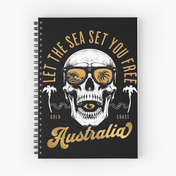 Item preview, Let the Sea Set You Free – Australia Skeleton Beach Vibes designed and sold by RajDeals.