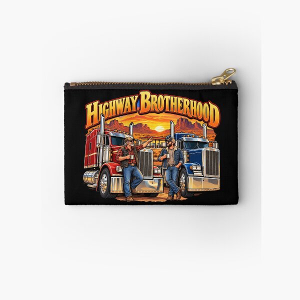 Item preview, Highway Brotherhood Trucker | Desert Sunset Semi Truck designed and sold by NomadForge.