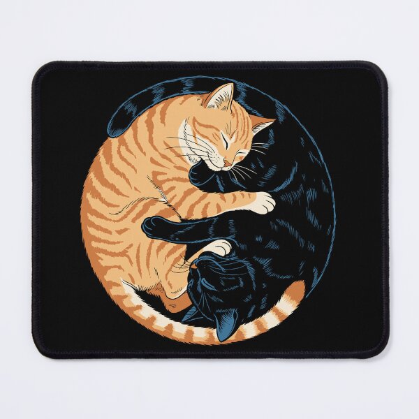 Item preview, Yin Yang Cats designed and sold by Eoli Studio.