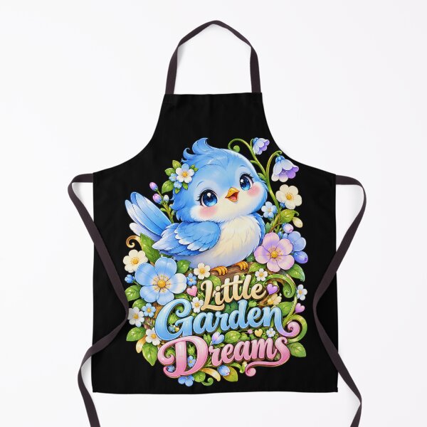 Item preview, Little Garden Dreams – Cute Blue Bird designed and sold by avinigav.