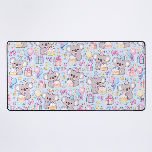 Item preview, Kawaii Birthday Baby Koala Cake Pattern designed and sold by Soft Berry Studio.
