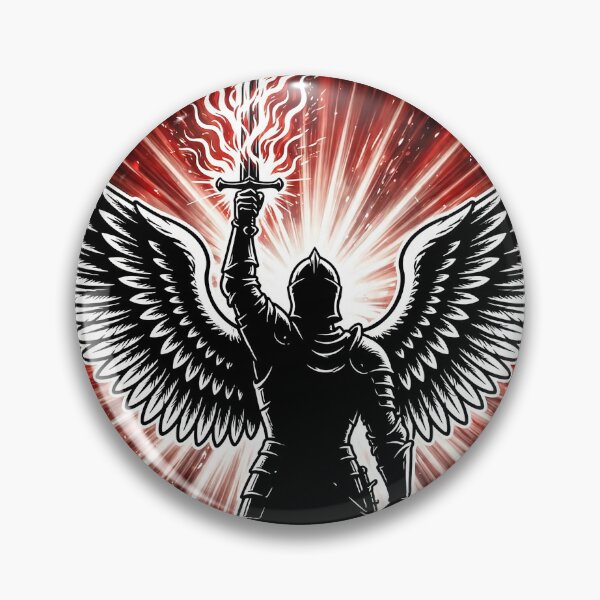 Item preview, Archangel Warrior Sword Faith Art designed and sold by Gangster-Design.